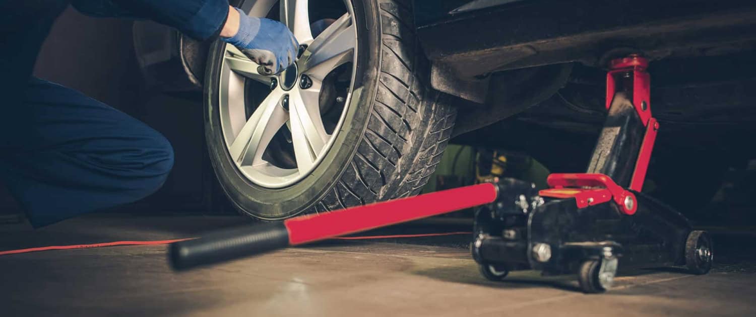 Hjulskift ved Tutas Auto